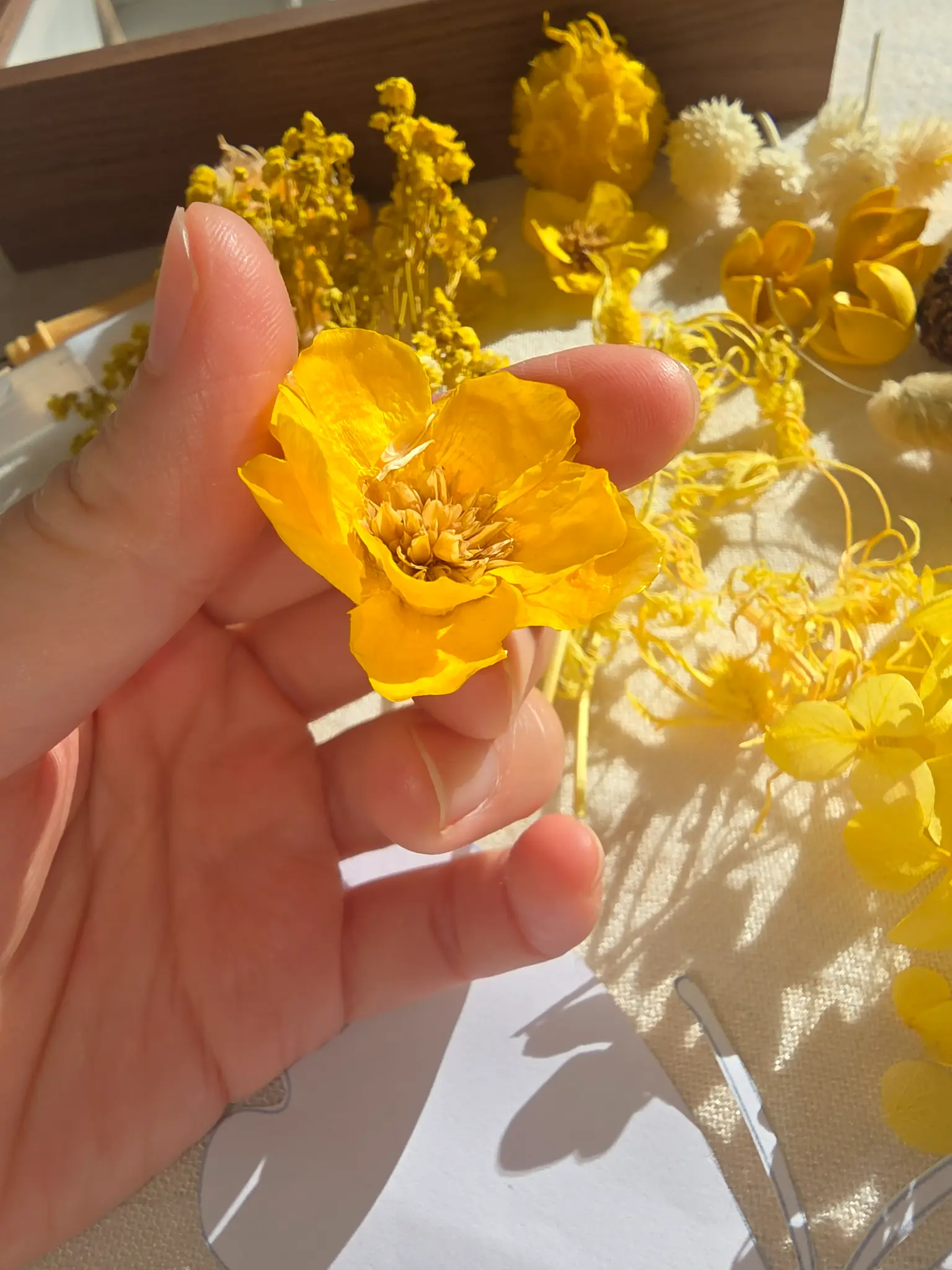 Golden Hour Butterfly — Crystal Frame DIY Kit view 8