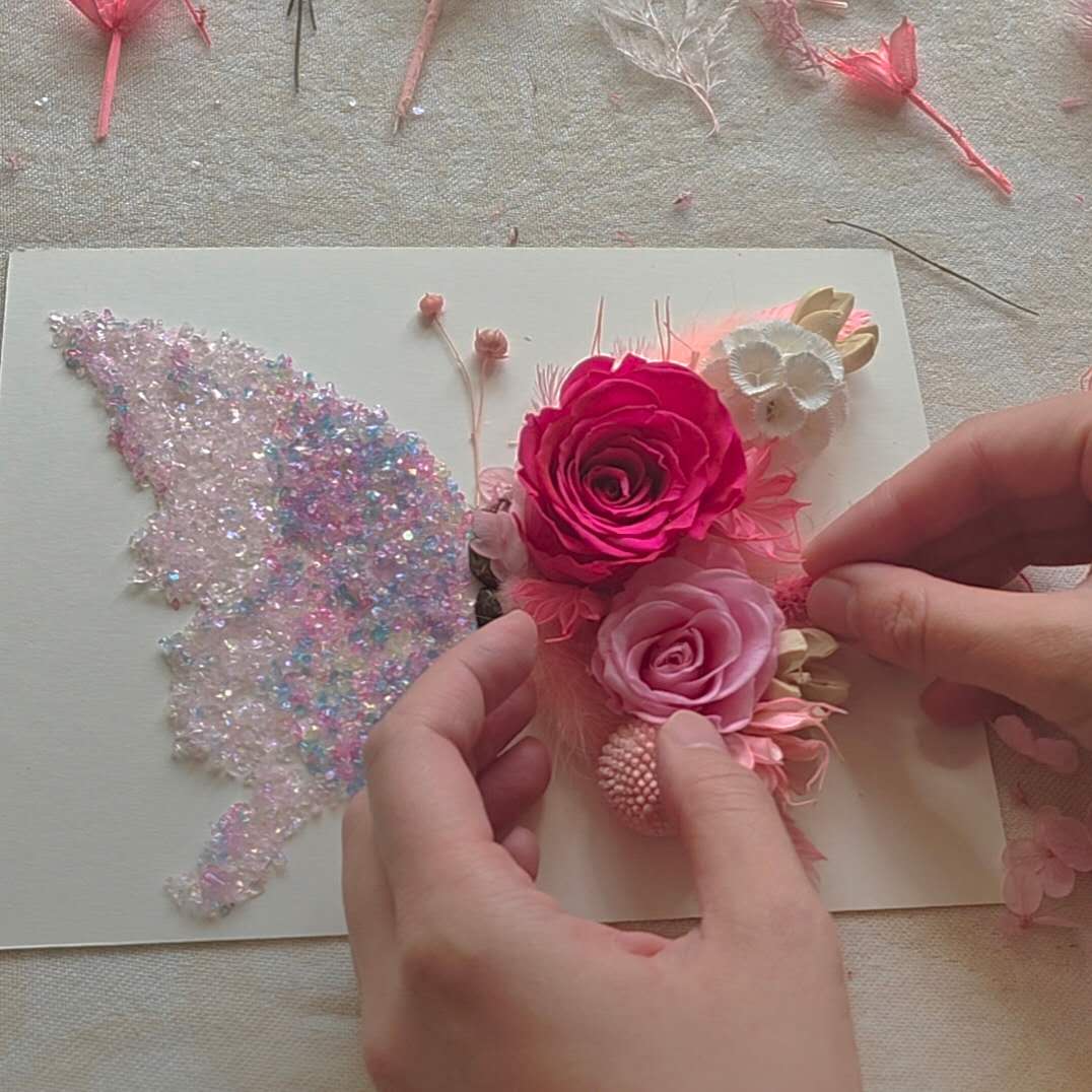 Place your flowers